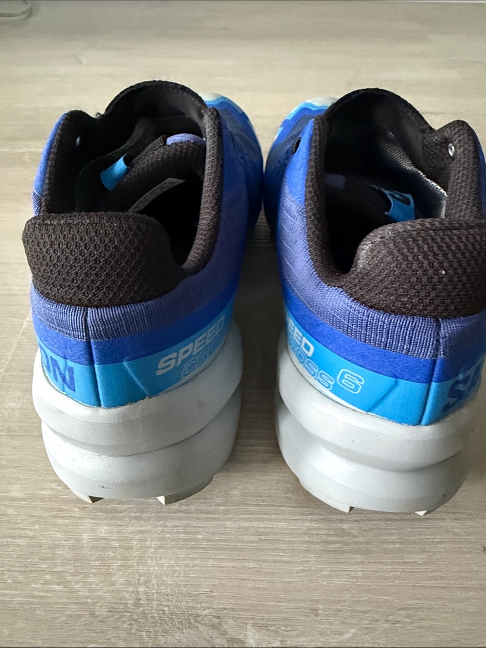 Salomon Speedcross men's Trail Shoes in Blue and White size 8 - Picture 5 of 10